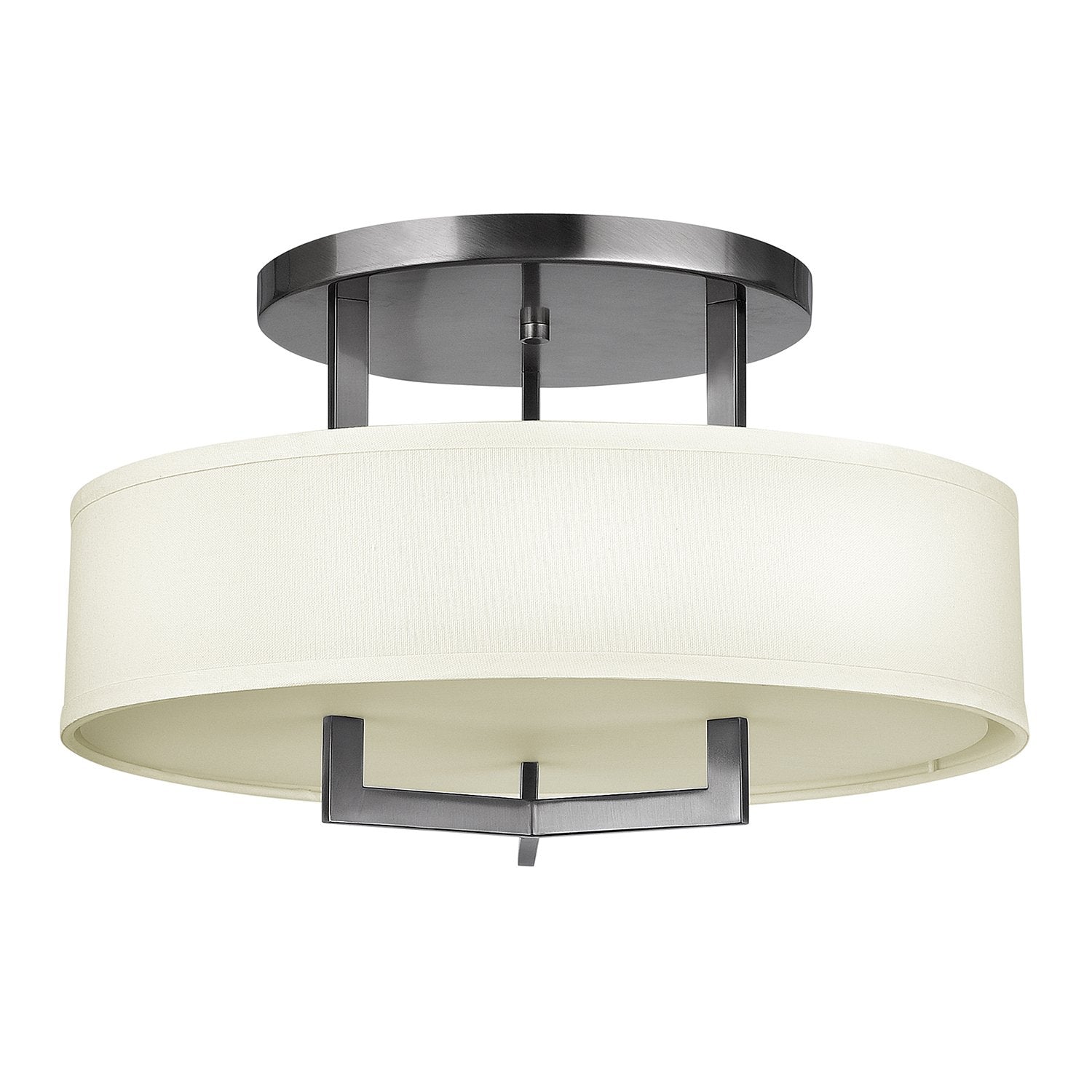 Lampadario Contemporaneo Hampton Acciaio Nichel Antico Legno 3 Luci E27