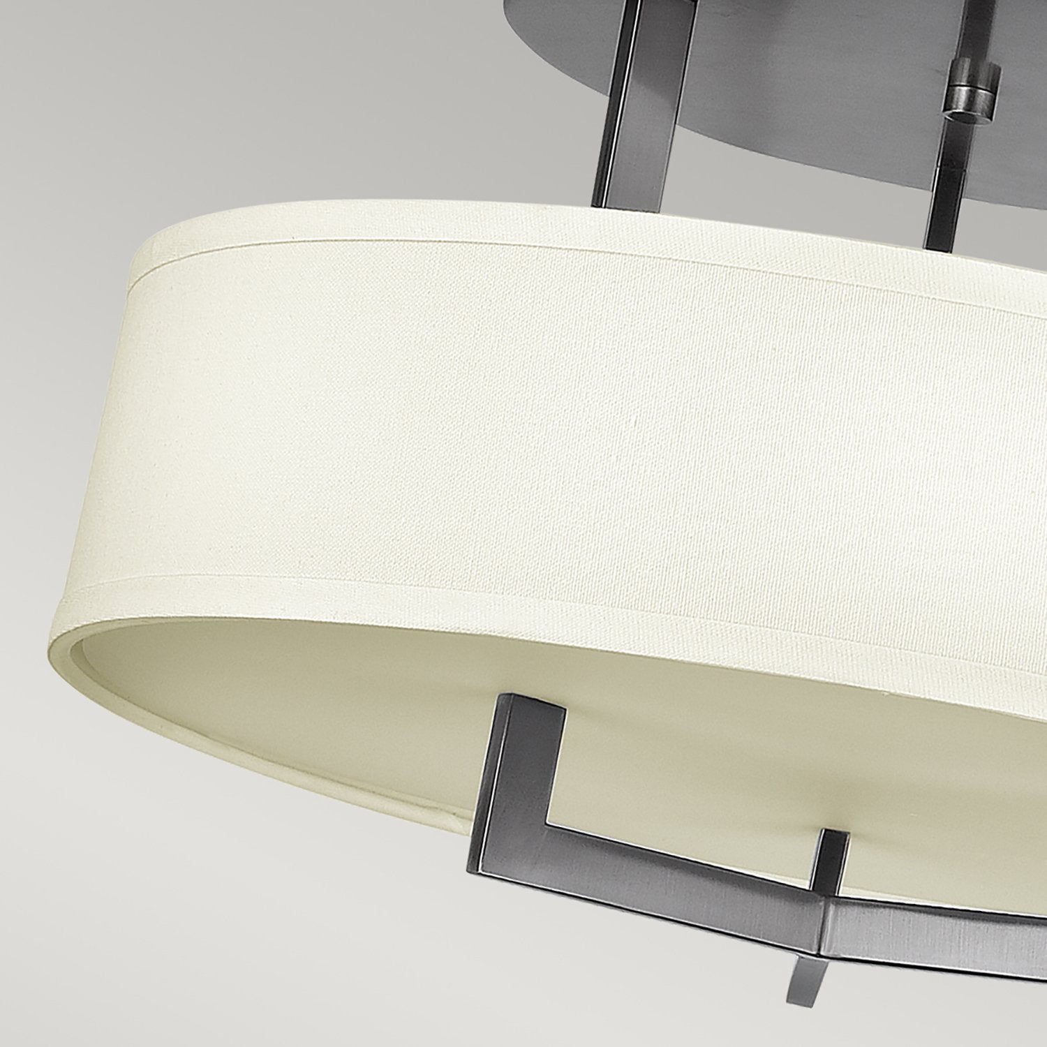 Lampadario Contemporaneo Hampton Acciaio Nichel Antico Legno 3 Luci E27