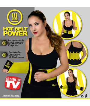 Hot Shapers Power Belt Fascia Lombare Snellente Dimagrante Cintura Fitness         