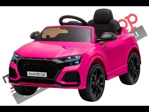 Auto Elettrica per Bambini Audi SQ8 12V colore Rosa