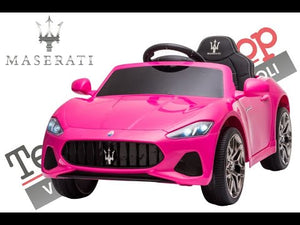 Auto Elettrica per Bambini MASERATI GC Sport GranCabrio Small 12v colore Rosso