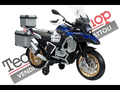 Moto Motocicletta Elettrica per Bambini BMW R1250 GS ADVENTURE 12V