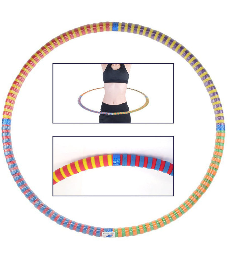 Hula Hoop Cerchio Anello Ginnico Ginnastica Sport Bambini Colori Random 85cm         