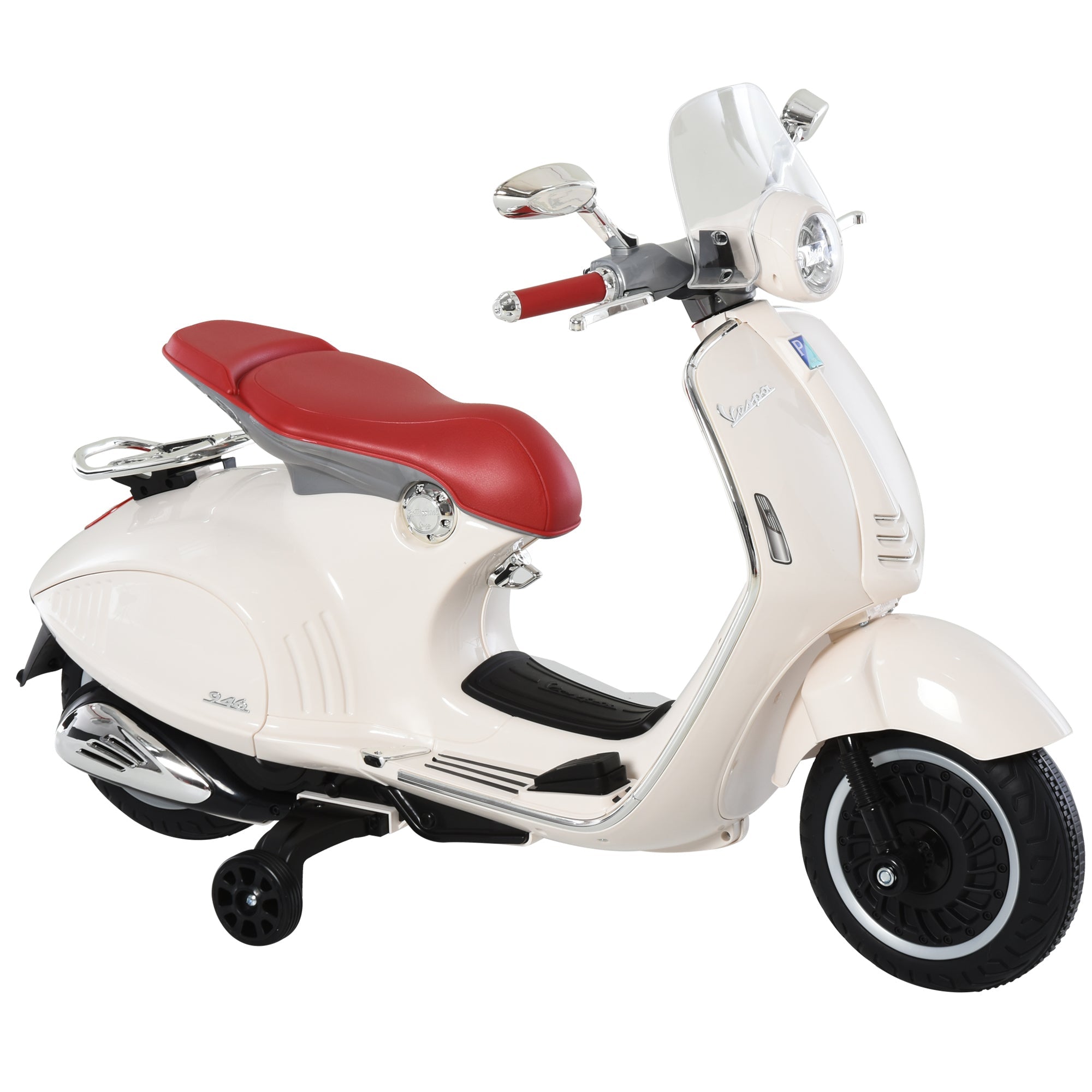 Piaggio Vespa 946 Elettrica 12V per Bambini Bianca