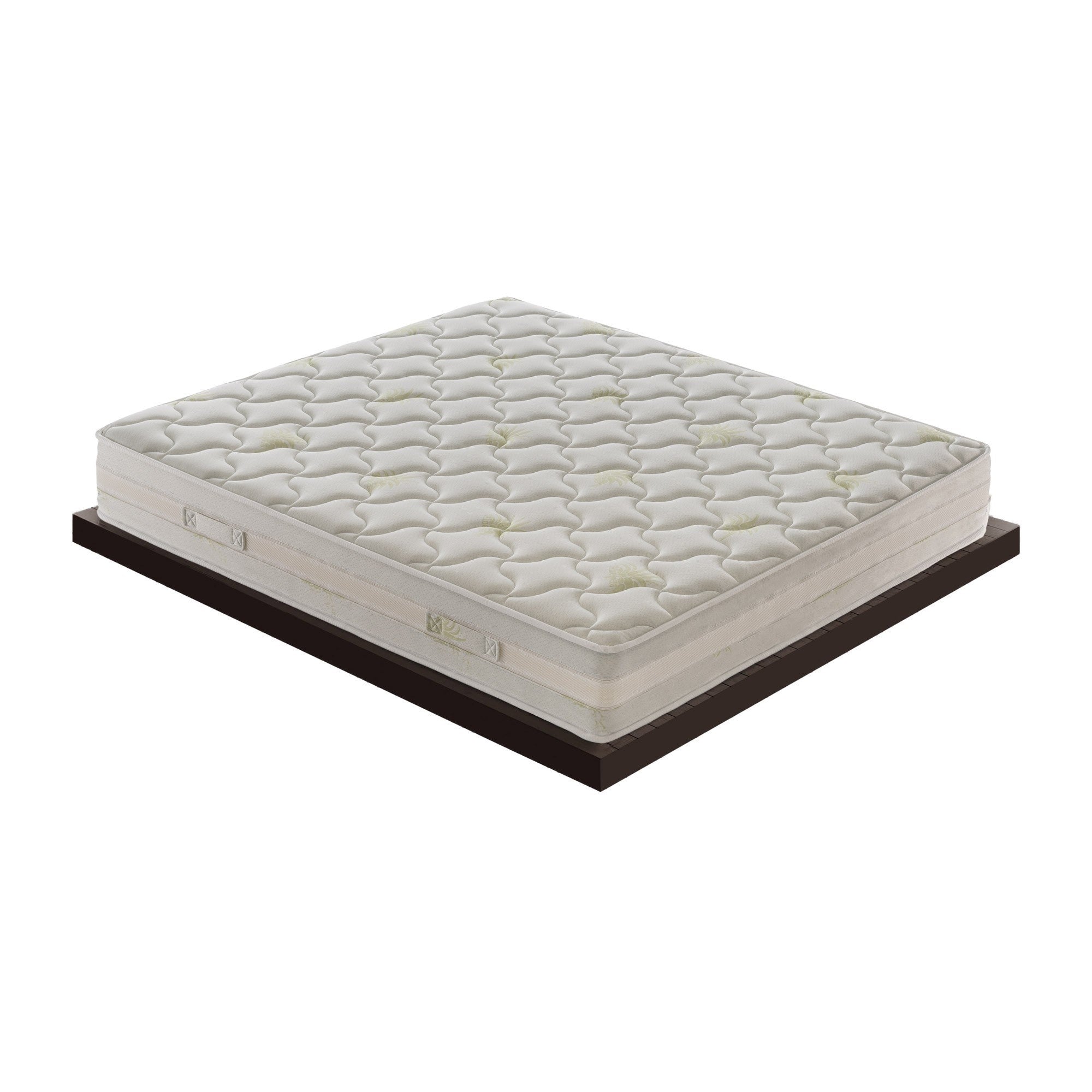 Materasso Piazza e Mezza 120x190 in Memory Foam 9 Zone differenziate - alto 25 cm - Rivestimento all'aloe   