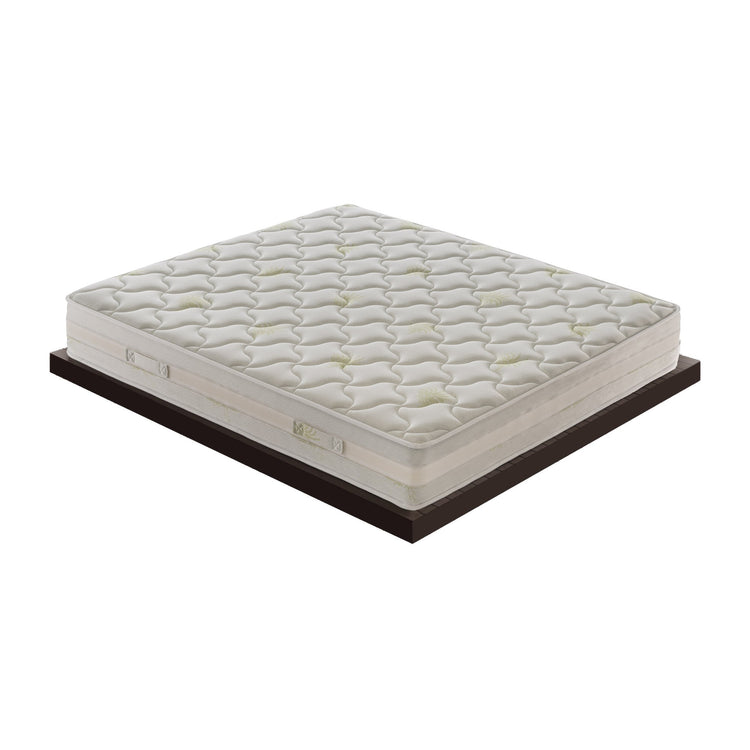 Materasso Matrimoniale 200x200 in Memory Foam 9 Zone differenziate - alto 25 cm - Rivestimento all'aloe   