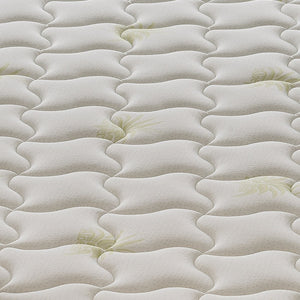 Materasso Singolo 90x190 in Memory Foam 9 Zone differenziate - alto 25 cm - Rivestimento all'aloe   