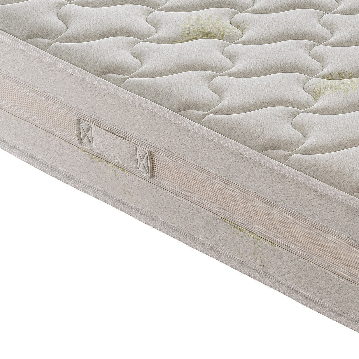 Materasso Piazza e Mezza 120x200 in Memory Foam 9 Zone differenziate - alto 25 cm - Rivestimento all'aloe   