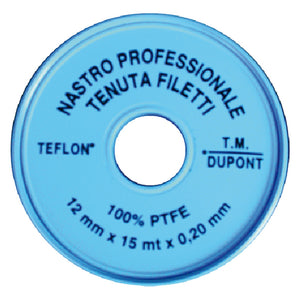 6pz nastro teflon 'professionale' 3/4 x 15 mt. x 0,2 mm 205646nlm