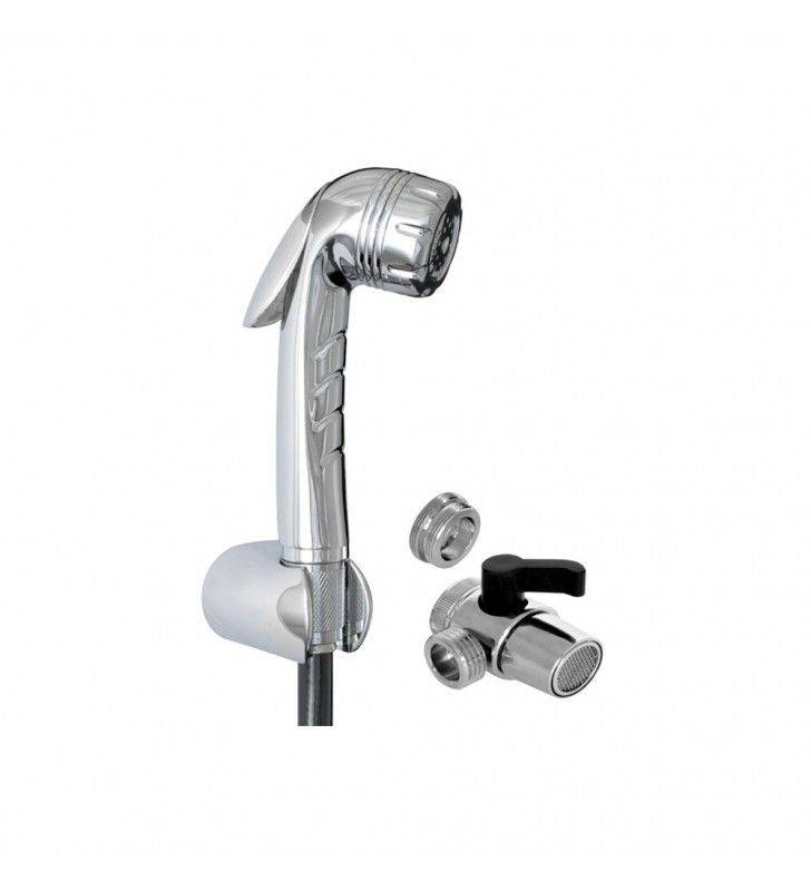 Doccetta per lavabo o bidet a 1 getto con deviatore e aeratore - serie Jenny cod 79841