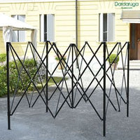 GAZEBO BOX RICHIUDIBILE 3X3 BIANCO PIEGHEVOLE AUTOMATICO A FISARMONICA MERCATO