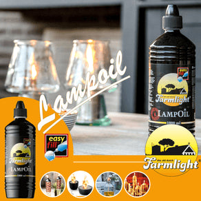 Farmlight Lampoil olio per lampade 6 x 1 litro