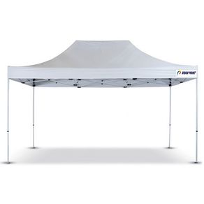 GAZEBO RICHIUDIBILE PIEGHEVOLE BIANCO 3X4,5 mt PIEGHEVOLE FISARMONICA MERCATI FIERE GIARDINO