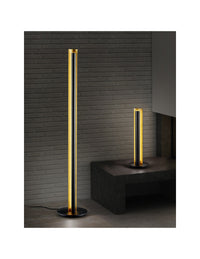 Lampada Da Tavolo Moderna Led Texel H47 cm Nero E Oro Trio Lighting