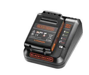 Caricabatteria rapido Black & Decker BDC2A20-QW-18V litio