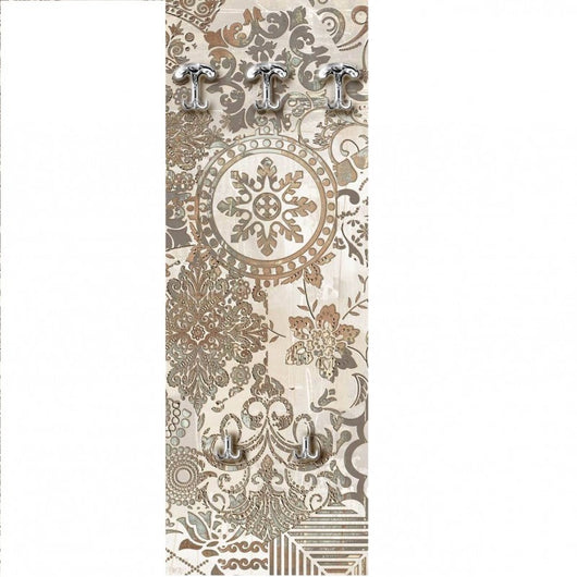 Appendiabiti a muro Oriental Beige 46x125 cm