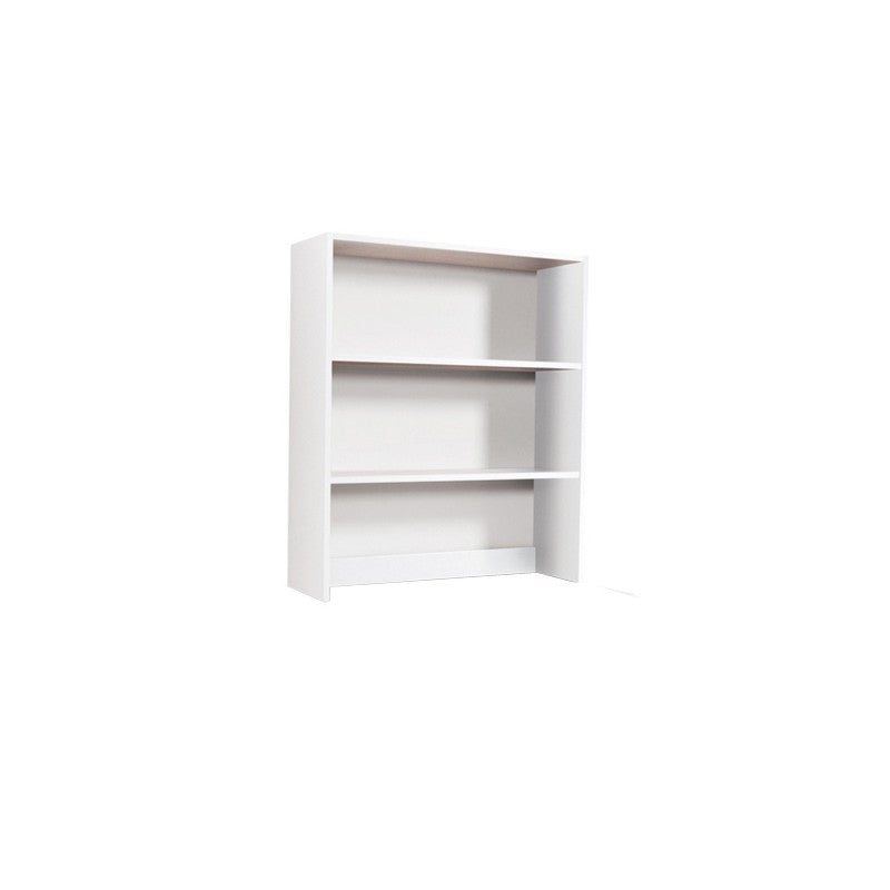 Libreria da appoggio per scrivania 2 ripiani Bianco Frassinato H.105x90x29cm