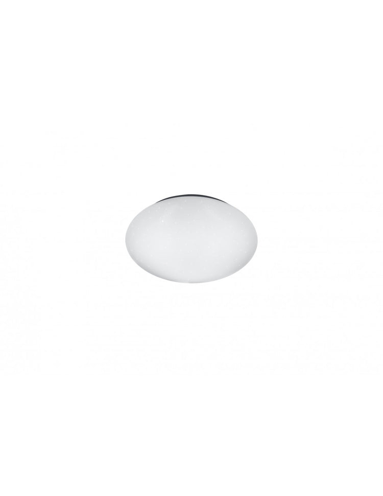 Plafoniera Led IP44 Dimmerabile Putz Bianco Glitter Ø27 cm Trio Lighting