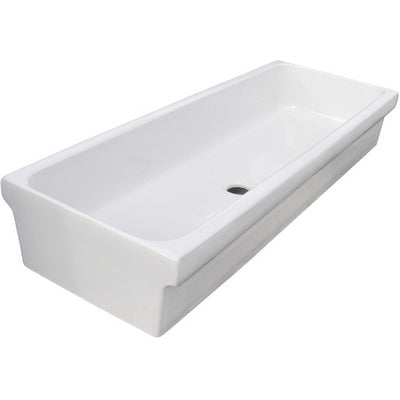 Lavabo A Canale In Ceramica