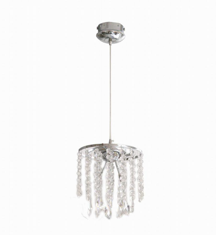 Lampadario Spiral con pendenti cm20x h25