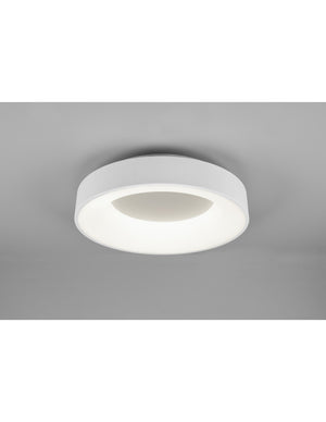 Plafoniera Girona Led 27w Dimmerabile Bianco Ø45 cm Trio Lighting