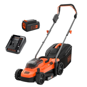 Rasaerba a batteria senza filo Black&Decker BCMW33184L2-QW doppia batteria 18V 4.0 Ah