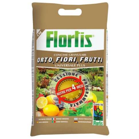 Concime granulare universale per orto, fiori e frutti - 4kg