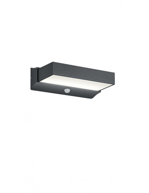 Applique Led per Esterno Doppia Luce Cuando Con Sensore di Movimento Trio Lighting