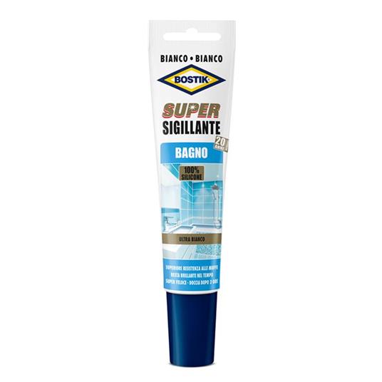 Sigillante bagno Bostik Super bianco ad alta qualità da 150ml