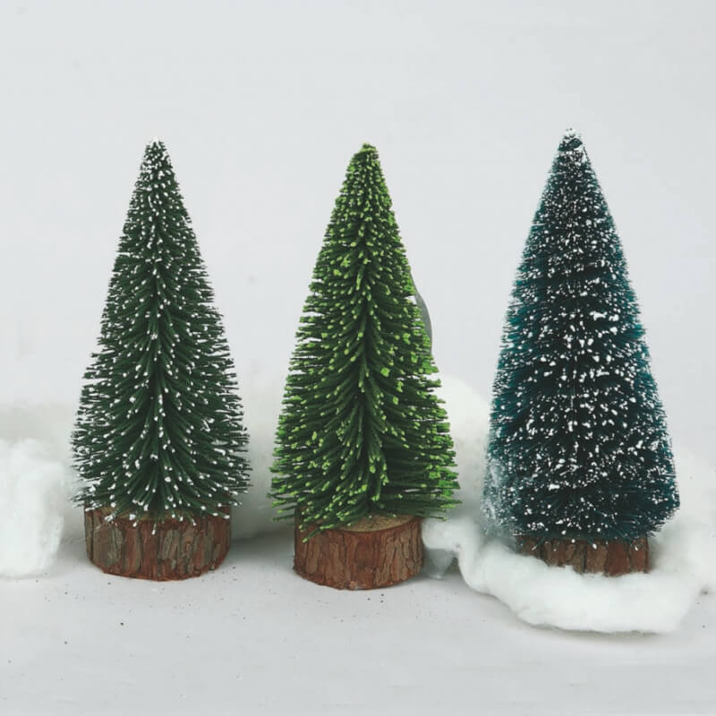 Albero per presepe H 16 cm decorazione per presepe