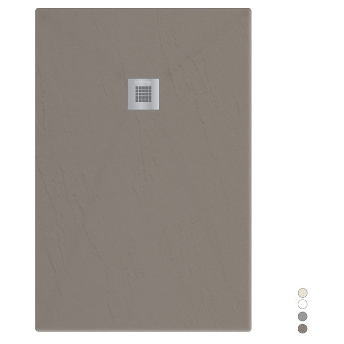 Piatto doccia Estasi rettangolare - Tortora 70x80 cm