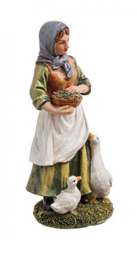 6x Figura Presepe Pastorella C