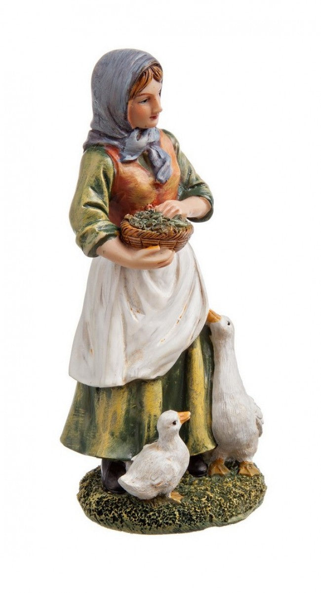 6x Figura Presepe Pastorella C