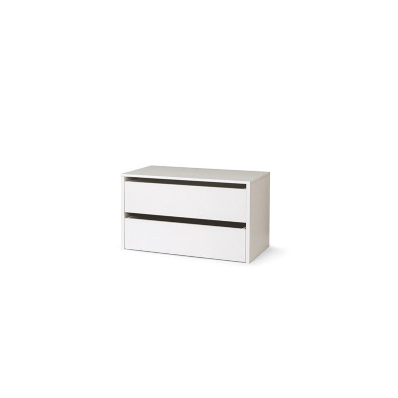 Cassettiera in legno per interno amadio colore Bianco cm H.50xL.86,5xP.45