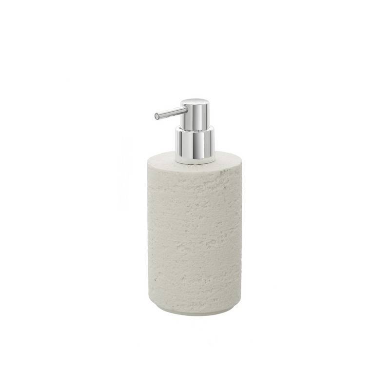 Dispenser sapone liquido serie Arizona color bianco