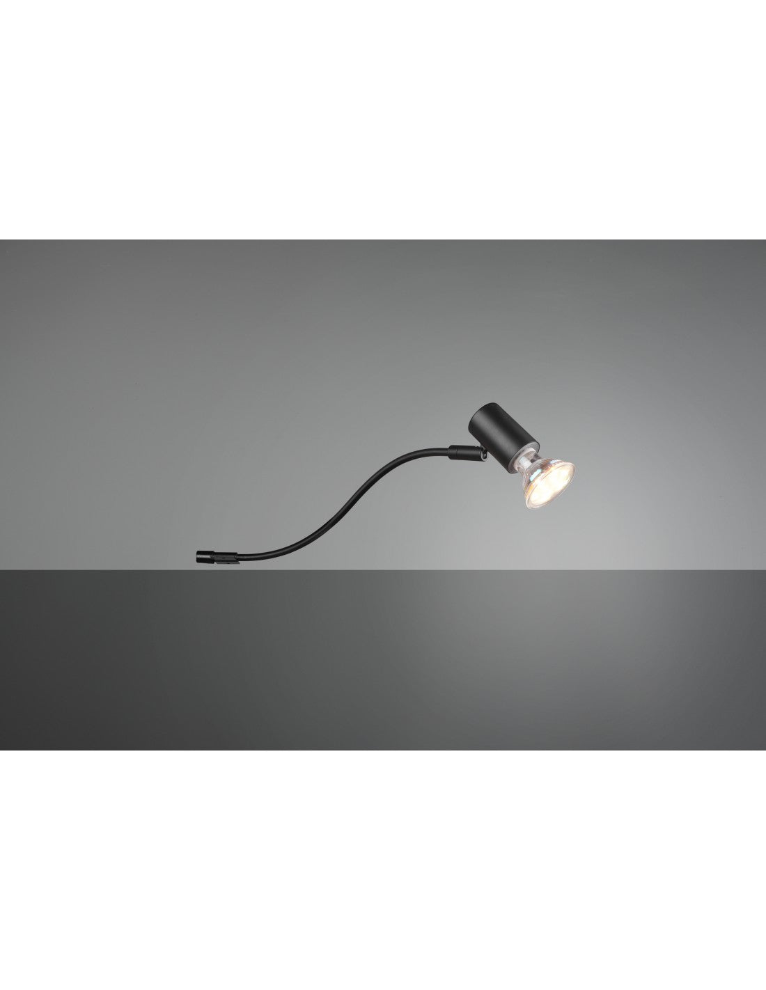 Lampada Spot Specchio Giada Orientabile Nero IP44 Trio Lighting