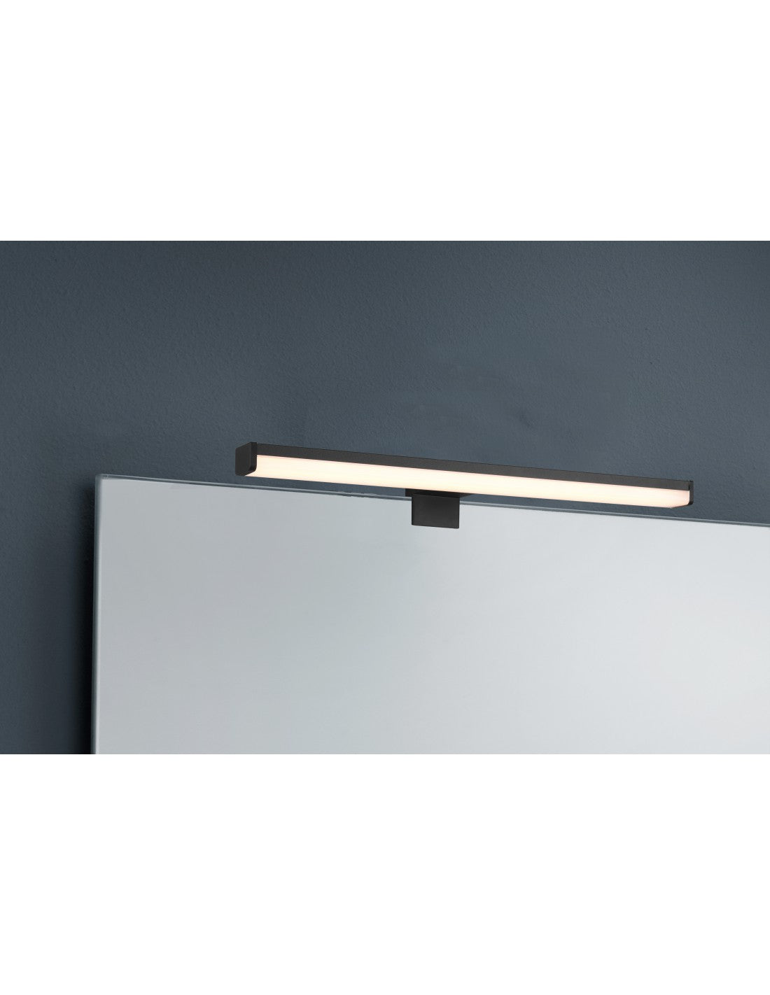 Applique Lineare Da Specchio Lino Led Nero IP44 Trio Lighting