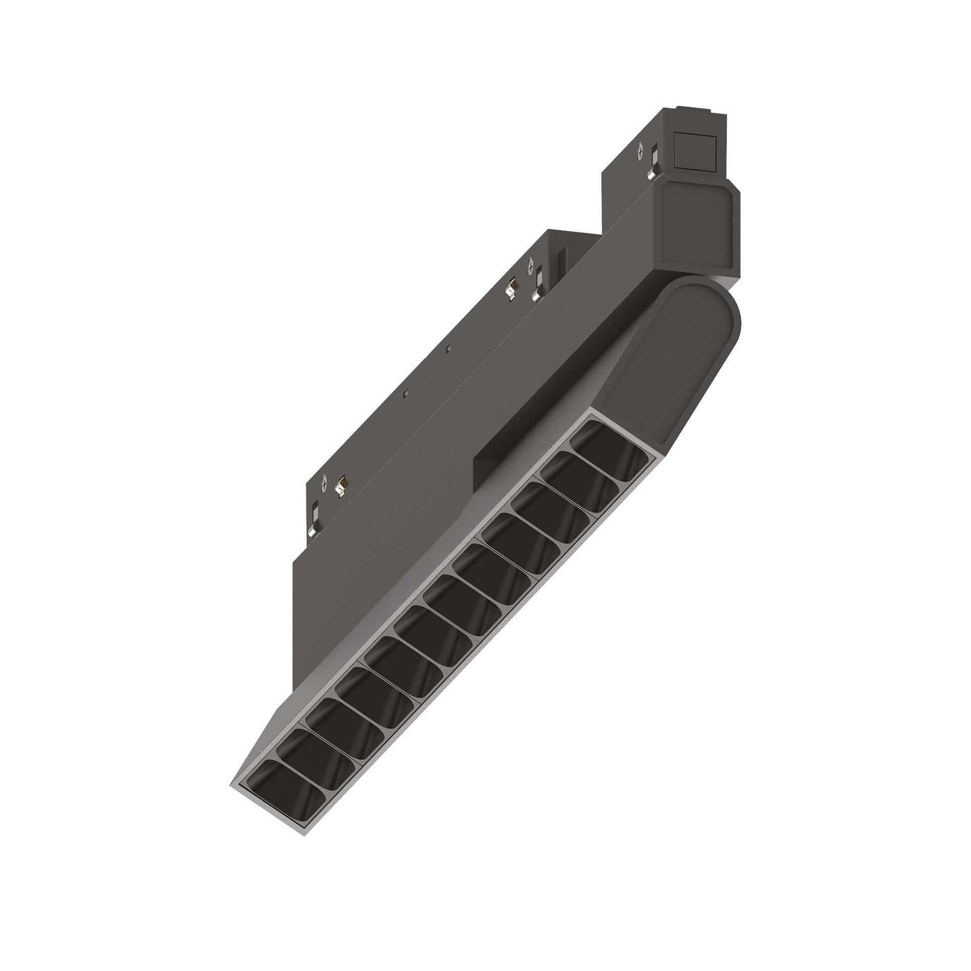 Sistema Lineare nero L 284 x H 81 x P 22 mm