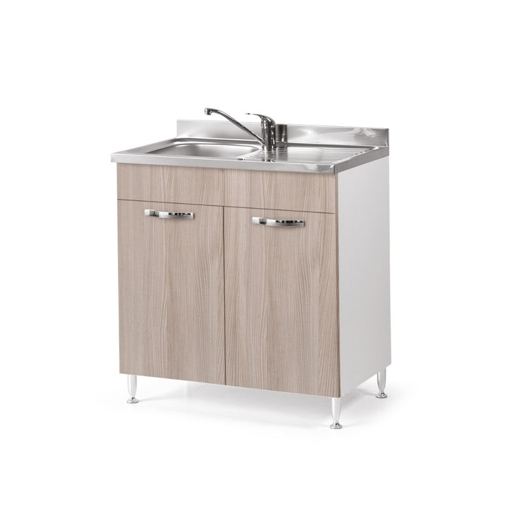 Sottolavello per cucina olmo 2 ante Cm 80x50xH 85