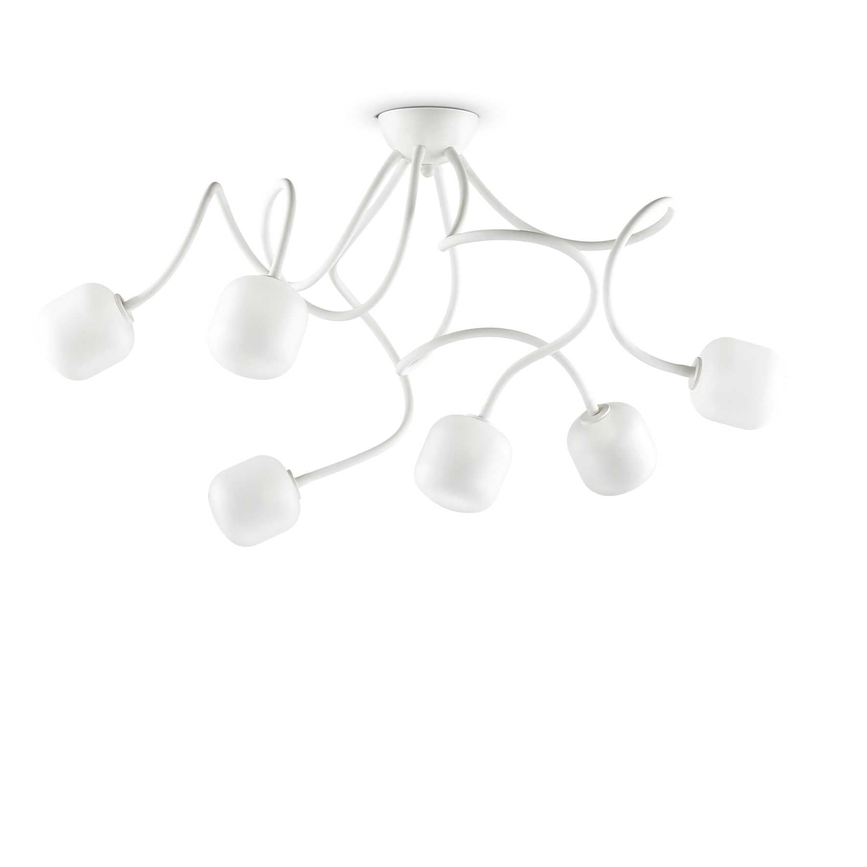 Lampada da soffitto bianco D 500 x H 340 mm