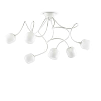 Lampada da soffitto bianco D 500 x H 340 mm