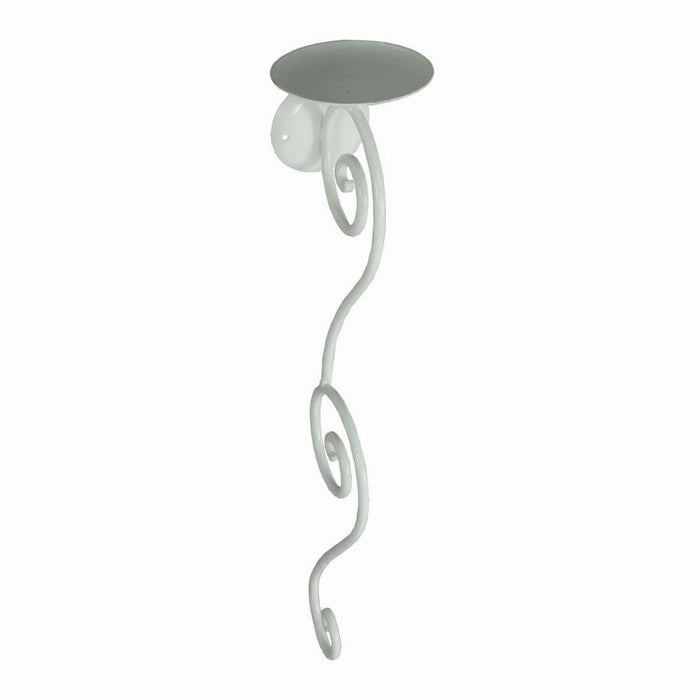 Single wall candle holder in iron cm11,5x13,5h58