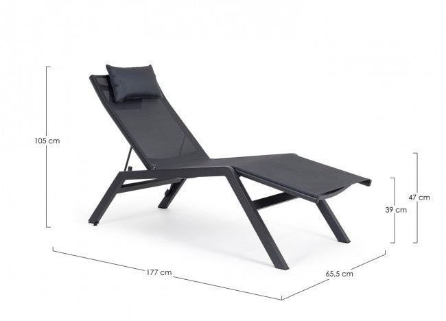 Chaise Longue C-P Krion Antrac Jx55