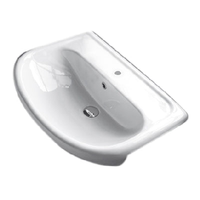 Lavabo semincasso 64x47 cm