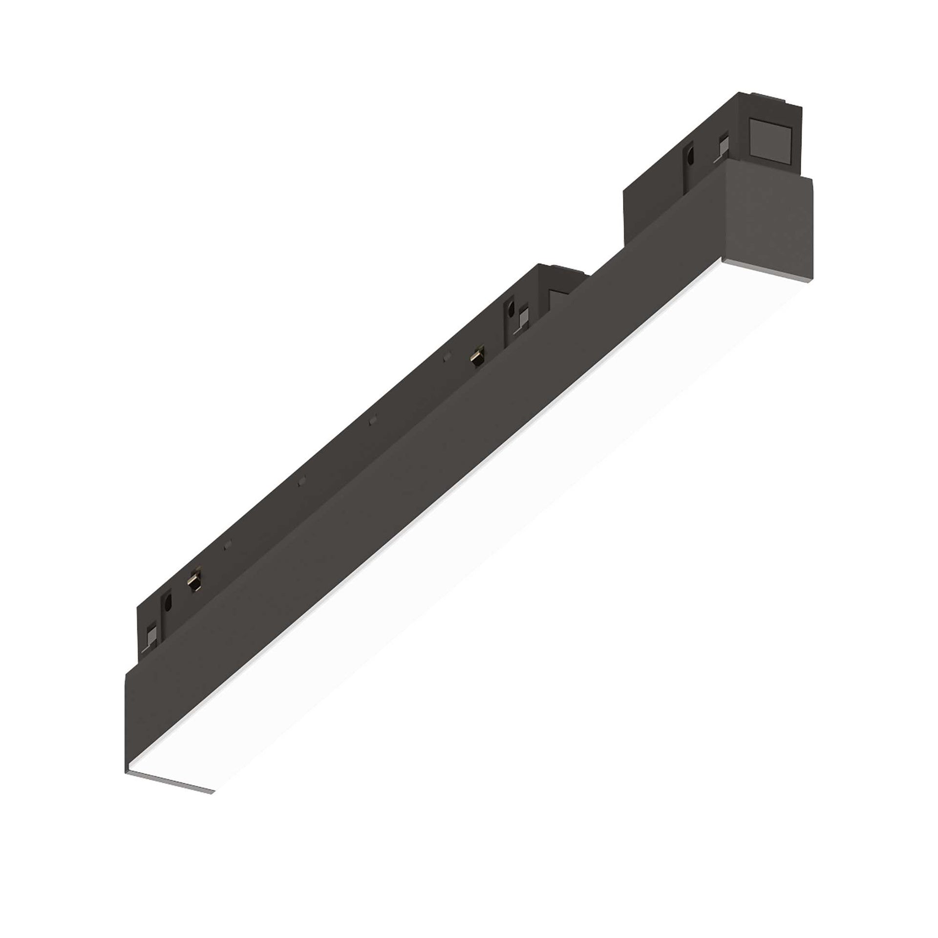 Sistema Lineare nero L 284 x H 43 x P 22 mm