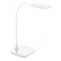 Lampada Da Scrivania Masserie Led Dimmerabile Con Caricabatterie Bianco Eglo