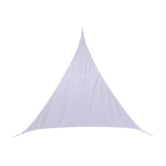 Tenda parasole di 3 x 3 x 3 m per fare ombra nel giardino, sul terrazzo o sul balcone, colore: Bianco