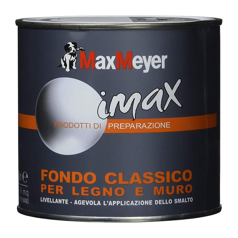 Fondo Max Meyer Bianco 0,5 L Legno Muro Bianco