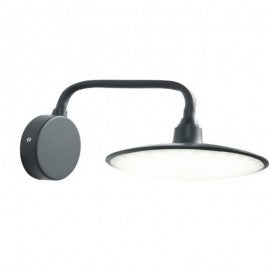 Applique 20W Led 4000K  linea focus  grafite