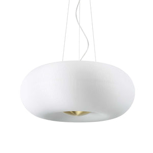 Lampada a sospensione bianco D 520 x H min 475 - max 2225 mm